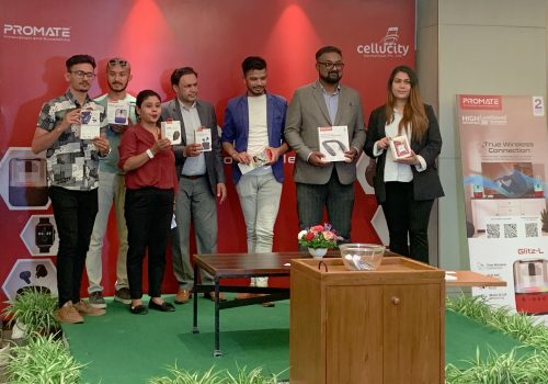 नेपालमा प्रोमेटका सामाग्री भित्र्याउँदै सेल्लुसिटी