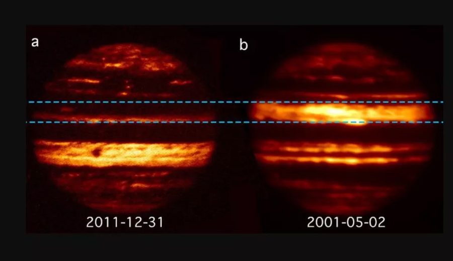 किन बृहस्पति ग्रहमा देखिने घेराहरू परिवर्तन हुन्छन् ? यस्तो छ वैज्ञानिकहरुको अनुसन्धान