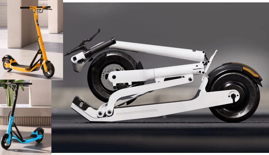 म्याक्लारेनको लाभोई सिरिज १ फोल्डेबल इलेक्ट्रिक स्कुटर अनावरण