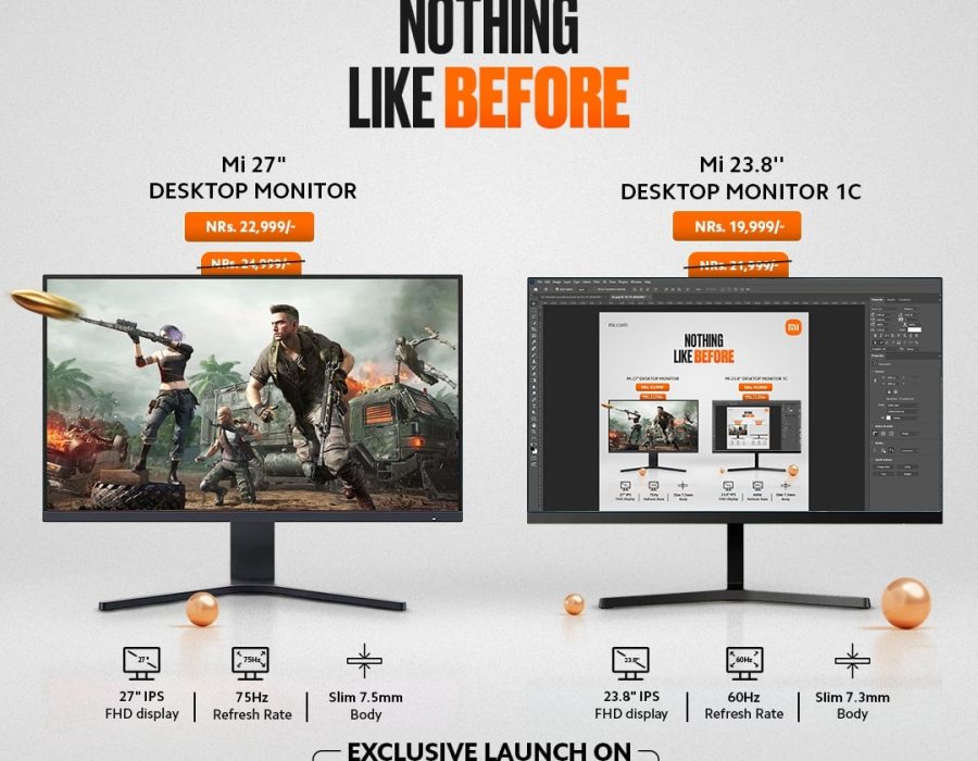 Xiaomi Introduces Two Powerful Desktop Monitors: Mi 23.8″ Desktop Monitor 1C and Mi Desktop Monitor 27″