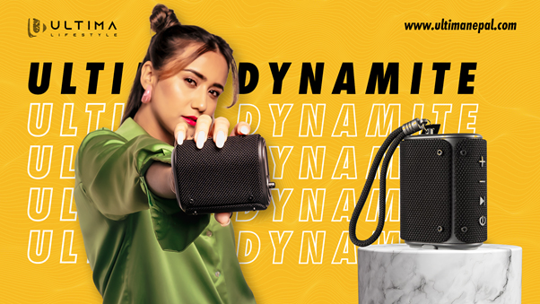 नयाँ ‘अल्टिमा डाइनामाइट’ पोर्टेबल बास–बुस्ट स्पिकर मात्र रु. २,५९९ मा