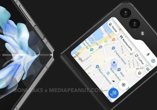 सामसङ ग्यालेक्सी जेड फ्लिप ५ को कभर डिस्प्लेमा गुगल म्याप्स चल्ने