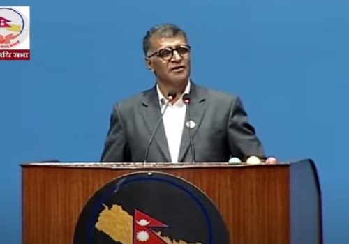 सञ्चार तथा सूचना प्रविधि मन्त्रालयको बजेट १ रुपैयाँ कायम गर्न सांसदको माग