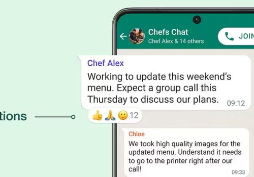 ह्वाट्सएपमा म्यासेज रियाक्सन फिचर उपलब्ध, कुनै पनि म्यासेजमा छिटो प्रतिक्रिया दिनसकिने