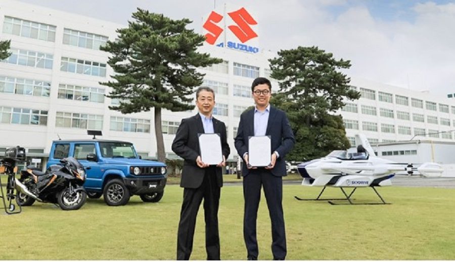 फ्लाईङ कार उत्पादन गर्न सुजुकी मोटर र स्काईड्राइभबीच साझेदारी