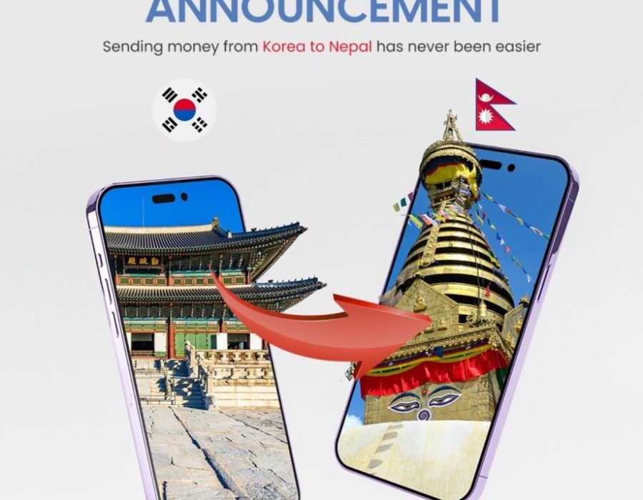 नेपालीले कोरियाबाट सहजै मोबाइल वालेटमा रकम पठाउन सक्ने