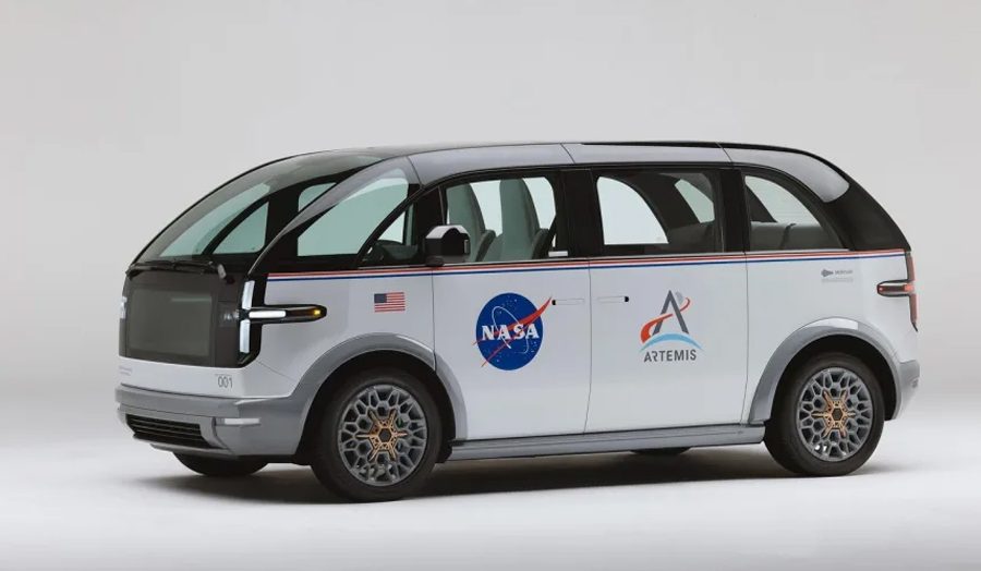 आर्टेमिस २ अन्तरिक्ष यात्रीहरूलाई एसएलएससम्म बोक्न कानोले बनायो इभी