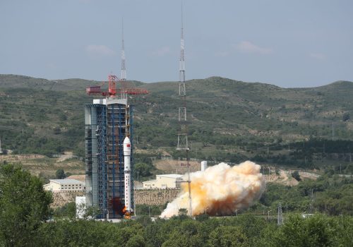 China sends four satellites into space