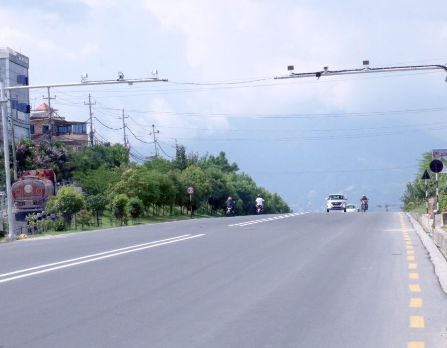 सवारीको गति हेर्न धोबिघाटमा जडित क्यामरा