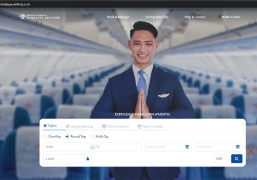 हिमालय एअरलाइन्सको टिकट बुकिङ्ग कम्पनीको वेबसाइटबाटै गर्न सकिने