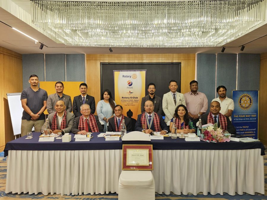 ‘रोटरी ई–क्लब’को अध्यक्षमा रविनमान बज्राचार्य