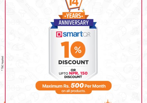 बिग मार्टमा स्मार्ट क्युआर मार्फत भुक्तानी गर्दा १०% अतिरिक्त छुट