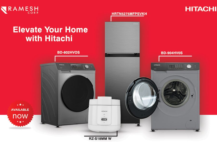 हिताचीले नेपाली बजारमा ल्यायो नयाँ वासिङ मेसिन, रेफ्रिजेरेटर र राइस कुकर