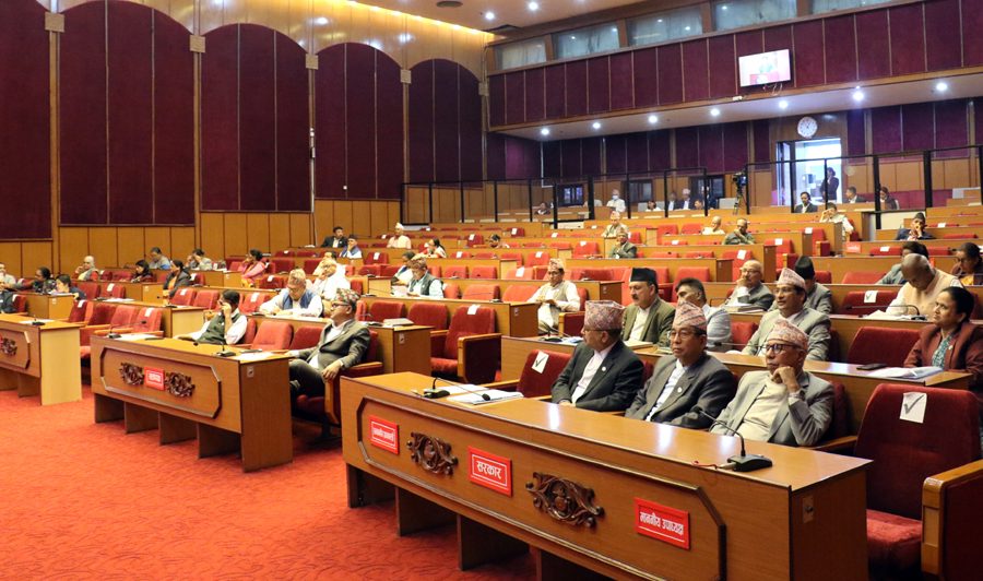 सामाजिक सञ्जाल विधेयक, २०८१ माथि विचार गरियोस् भन्ने प्रस्ताव सर्वसम्मतिले स्वीकृत