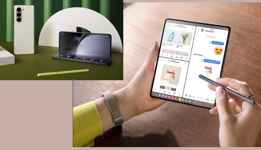 सामसङ ग्यालेक्सी जेड फोल्ड ५ सुधारिएको हिंज र स्न्यापड्रागन ८ जेन २ चिपका साथ लन्च