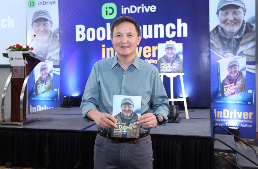 Arsen Tomsky’s presents book,  “inDriver: From Siberia to Silicon Valley” in Nepal