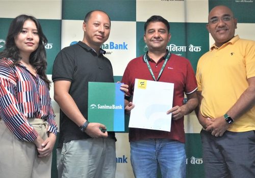 Cashback for Sanima Bank’s customer at Foodmandu
