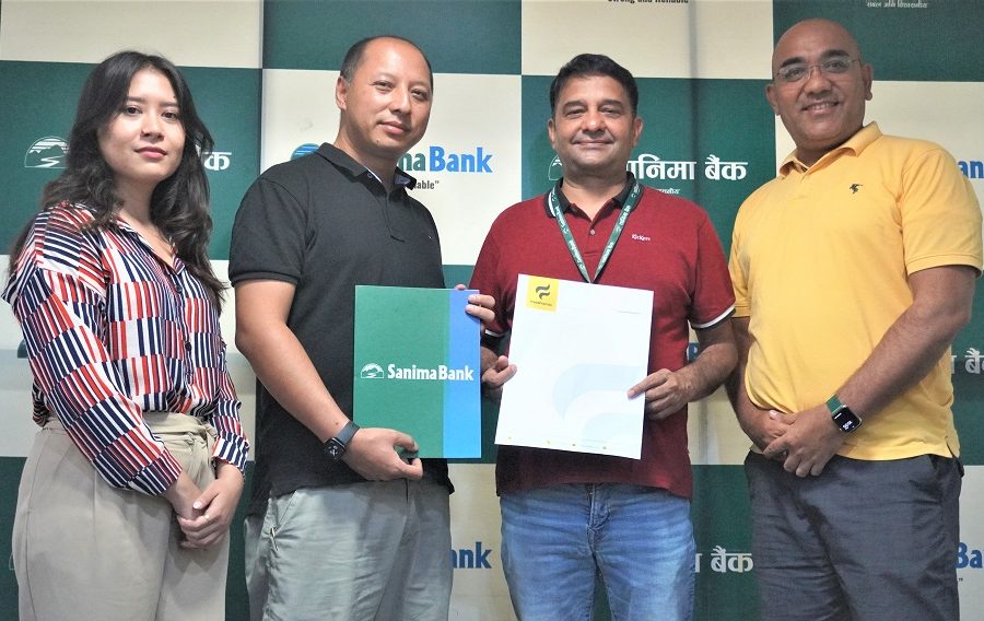 Cashback for Sanima Bank’s customer at Foodmandu