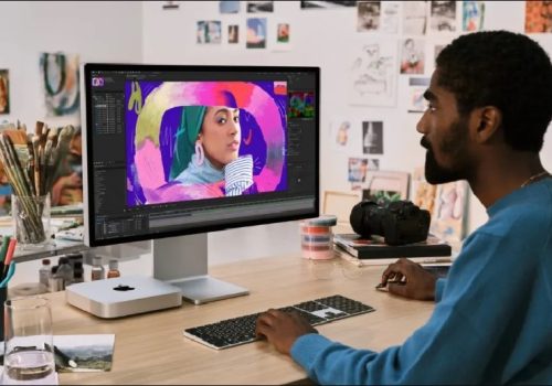 एप्पलले एम३ म्याक मिनीमा काम गर्दै