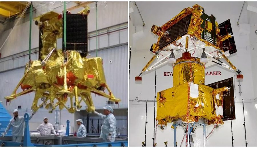 चन्द्रमाको दक्षिणी ध्रुवमा पुग्नका लागि दौडः भारतीय चन्द्रयान-३ र रुसी लुना-२५ प्रतिस्पर्धा गर्दै