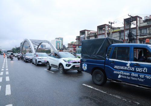 इलेक्ट्रिक भेहिकलको प्रयोग प्रोत्साहन र प्रबर्द्धन गर्न विद्युत प्राधिकरणद्वारा र्याली