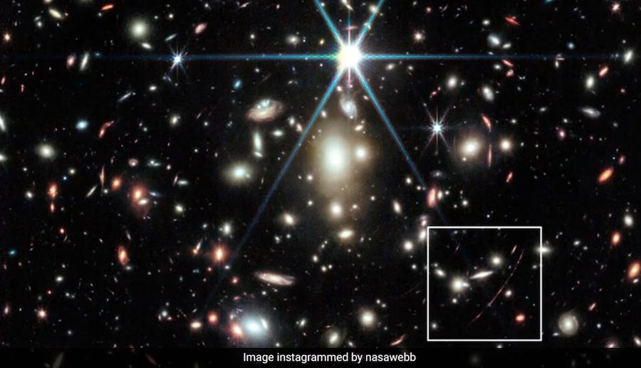 नासाको जेम्स वेब टेलिस्कोपले खिच्यो सबैभन्दा टाढाको ताराको आश्चार्यजनक तस्बिर