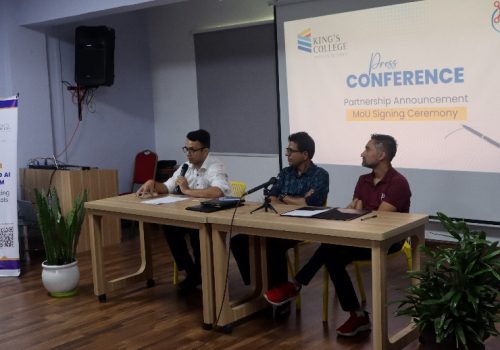 किङ्ग्स कलेज र नामी बिच ‘एआई शैक्षिक कार्यक्रम’ सञ्चालन गर्न साझेदारी घोषणा