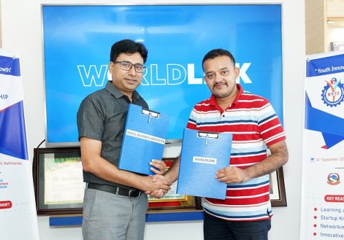 तेस्रो युवा उद्यमशीलता शिखर सम्मेलनको इन्टरनेट पार्टनरमा वर्ल्डलिंक