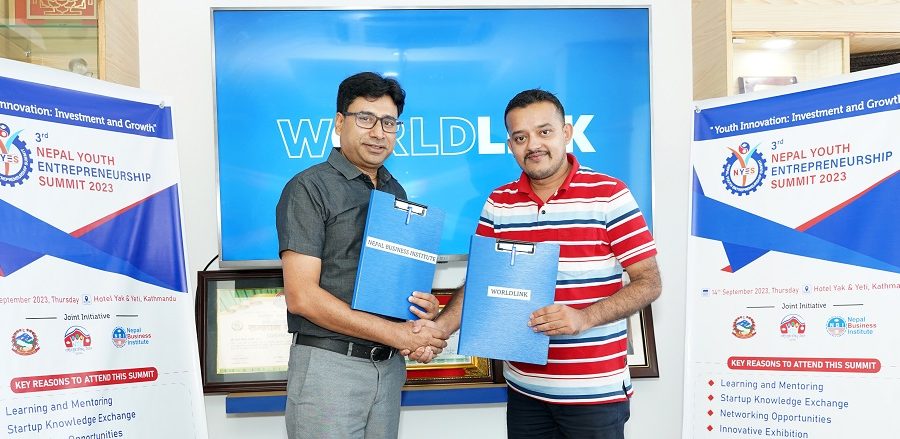 तेस्रो युवा उद्यमशीलता शिखर सम्मेलनको इन्टरनेट पार्टनरमा वर्ल्डलिंक