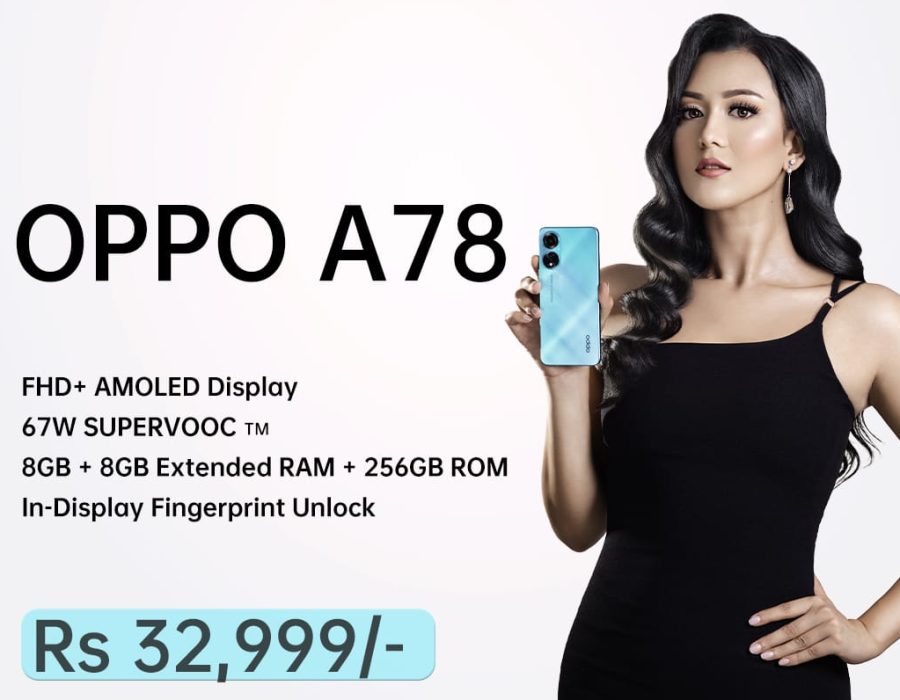 OPPO unveils A78 with 67W Flash Charge and immersive FHD+AMOLED Screen