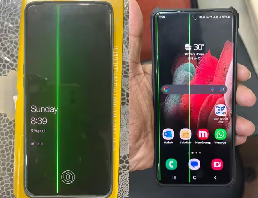 वनप्लसका सयौं मोबाइलमा ‘ग्रिन लाइन’को समस्या, कम्पनीप्रति आक्रोश