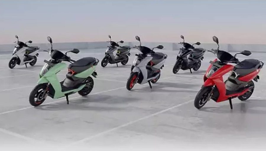 एथर इनर्जीको दुई लाख इलेक्ट्रिक स्कुटर उत्पादन