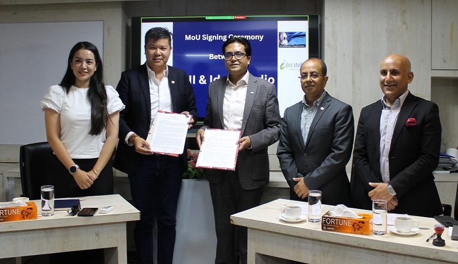 नेपाल उद्योग परिसंघ र आईडिया स्टुडियोबीच उद्यमशिलता क्षेत्रमा काम गर्न समझदारी