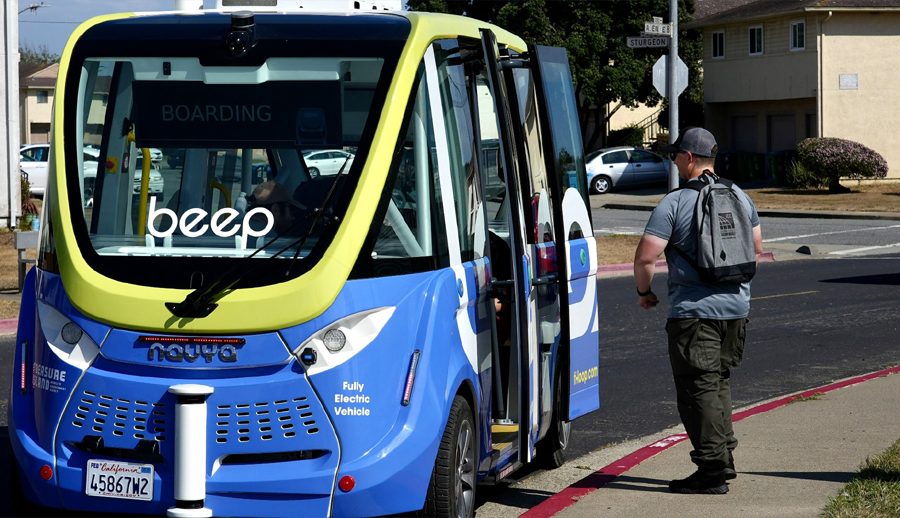 अमेरिकाको सान फ्रान्सिस्कोमा चालकविहीन बस सेवा सुरु