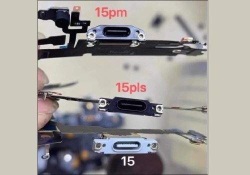 आईफोन १५ सिरिजको यूएसबी–सी कनेक्टर्स लीक