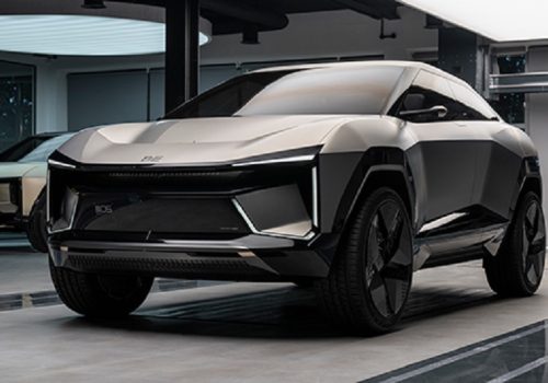 महिन्द्रा बीईडट०५ इलेक्ट्रिक एसयूभीको टीजर जारी, २०२५ मा लन्च गरिने