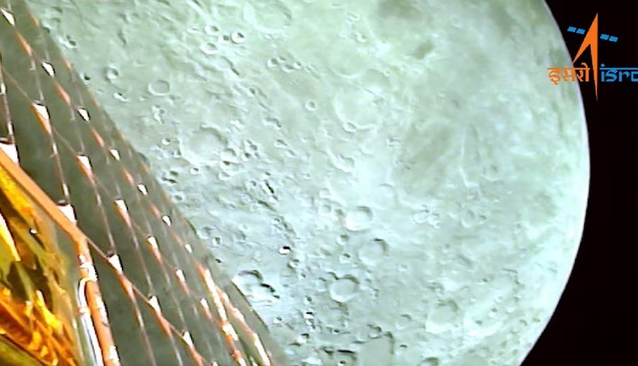 चन्द्रयान-३ ले खिच्यो चन्द्रमाको मनोरम तस्बिर, इसरोले सार्वजनिक गर्यो भिडियो