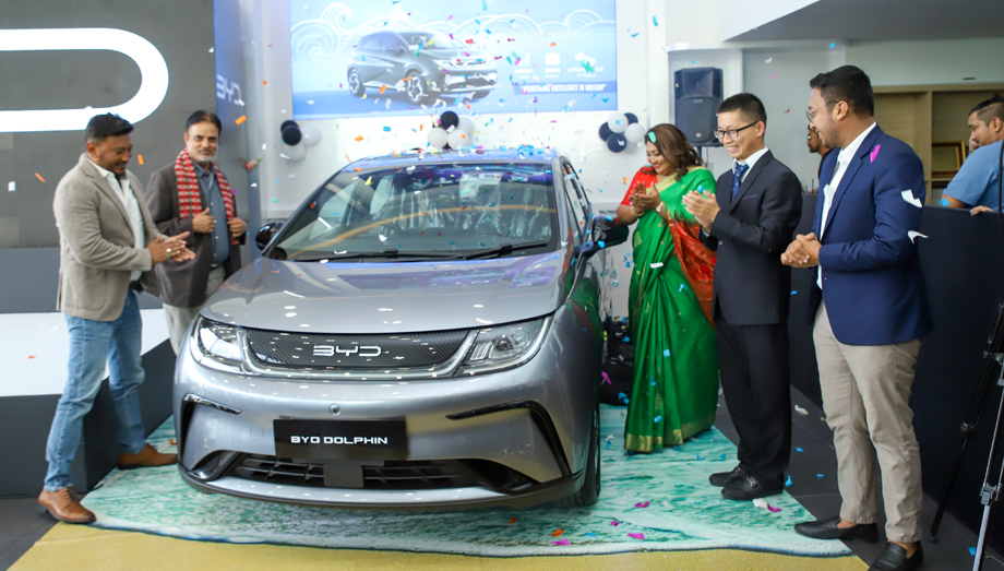 BYD Introduces the Futuristic BYD DOLPHIN to the Nepalese Market