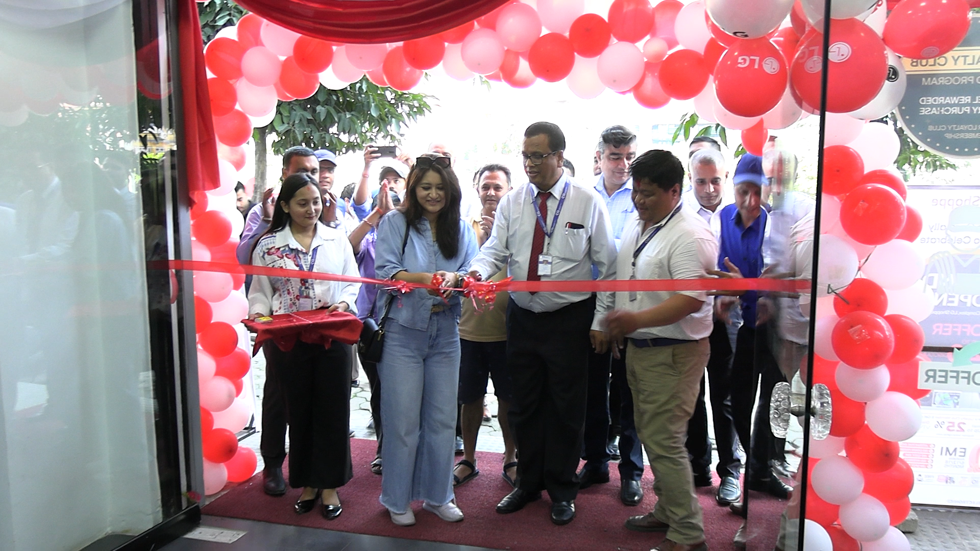 Re-Opening of LG Shoppe Minbhawan