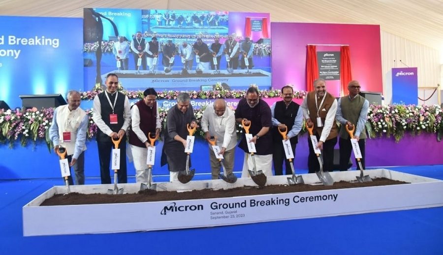 माइक्रोनद्वारा भारतमा सेमीकन्डक्टर प्लान्ट निर्माणको थालनी