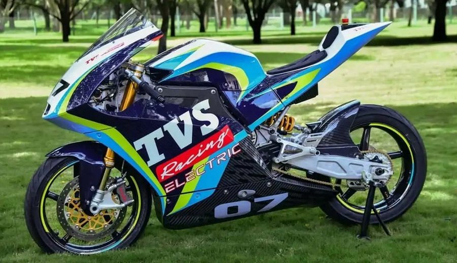 टीभीएसले ल्यायो भारतको पहिलो इलेक्ट्रिक मोटरसाइकल रेसिङ सिरिज
