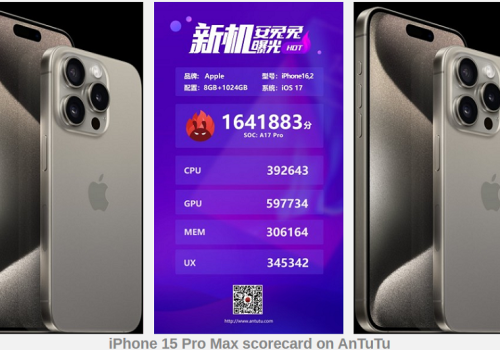 आईफोन १५ प्रो म्याक्सद्वारा एनटुटुमा राम्रो प्रदर्शन