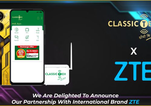 इन्टरनेट सेवाको गुणस्तर बढाउन जेडटीईसँग क्लासिक टेकको साझेदारी