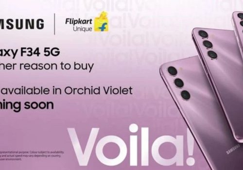 सामसङ ग्यालेक्सी एफ ३४ अर्किड भायलेट कलर भेरियन्ट भारतमा लन्च