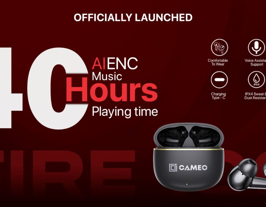 ‘क्यामियो फायर १०० इयरबड्स’ बजारमा उपलब्ध