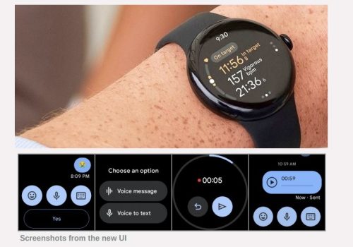 गुगल मेसेजेसमा अब वेयर ओएस स्मार्टवाच मार्फत भ्वाइस मेसेज पठाउन सकिने