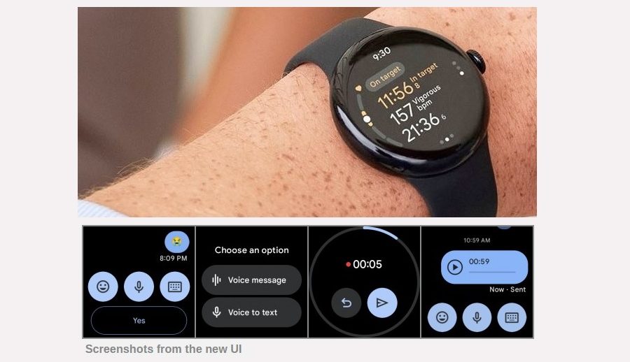 गुगल मेसेजेसमा अब वेयर ओएस स्मार्टवाच मार्फत भ्वाइस मेसेज पठाउन सकिने