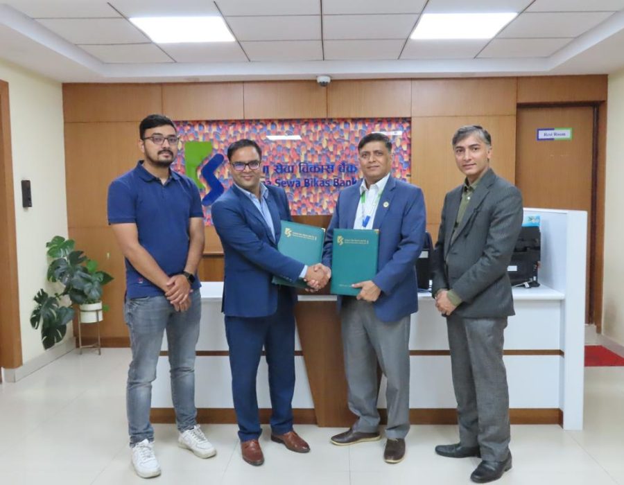 कामना सेवा विकास बैक र नेपाल पेमेण्ट सोलुसन विच अन्तर बैंक रकमान्तर सेवा सम्झौता