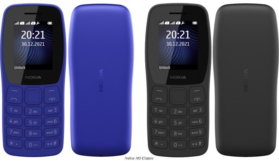 नोकिया १०५ क्लासिक फिचर फोन भारतीय बजारमा सार्वजनिक