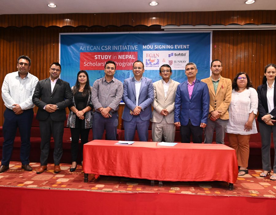 इक्यानले सफ्टएड ग्रुपमा सूचना प्रविधि विषयमा ५० विद्यार्थीलाई छात्रवृत्ति दिलाउने